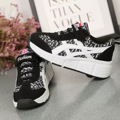 Новый Han Storm берет обувь для взрослых двух -швейных невидимых мужчин и учениц. Автоматические многофункциональные шкивы.