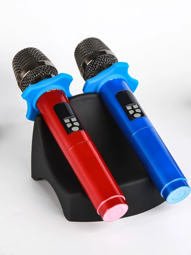 Настольный микрофон со стразами, беспроводная трубка, новая коллекция, подходит для караоке-баров