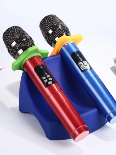 Настольный микрофон со стразами, беспроводная трубка, новая коллекция, подходит для караоке-баров