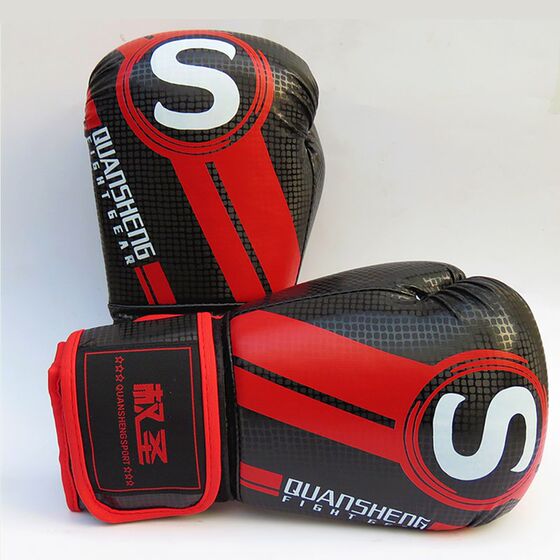 Boxing gloves are comfortable, breathable and thickened with molded inner liner