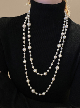 珍珠项链女2024新款爆款