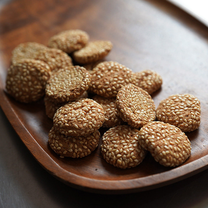 阿梨日记｜芝麻小饼 解馋点心  酥脆  小零食 下午茶点,淘宝优惠券,粉丝福利购,淘宝优惠卷