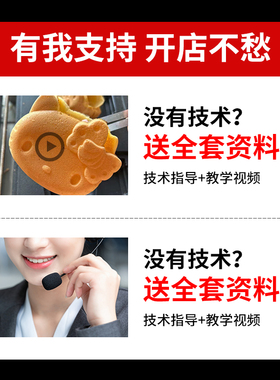 君凌Kitty猫形冰激凌双面加热