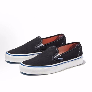 Vans slip-on 48 Deck DX 潮流休闲百搭 低帮 板鞋 男女同款 黑白 - 图3