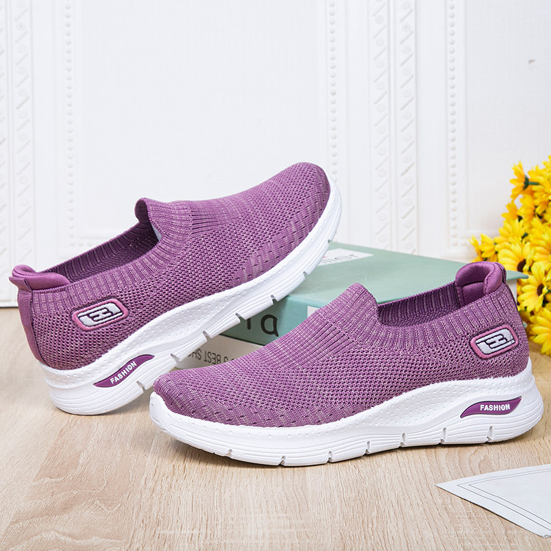 妈妈鞋老北京布鞋女官方旗舰店老年人夏季一脚蹬老人奶奶女鞋夏款