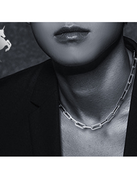 男士女士欧美配饰银项链