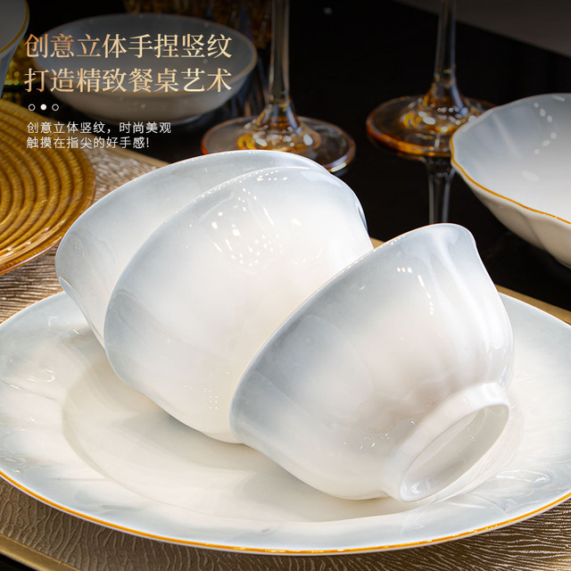 2026 new healthy high temperature underglaze color tableware set