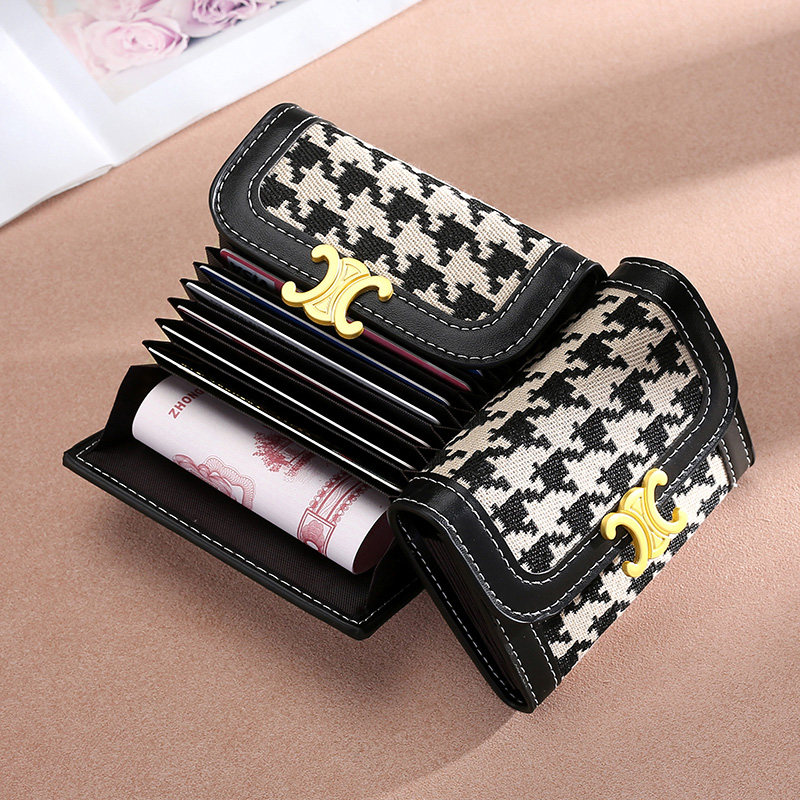 女士小巧超薄多卡位精致高档卡包 贝罗盟卡包