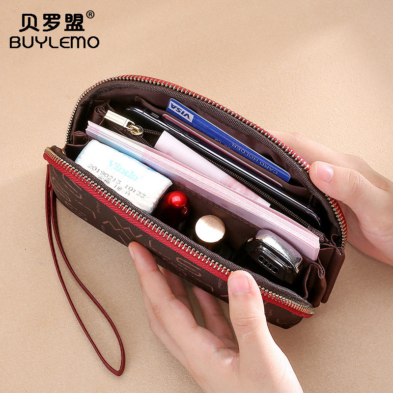 女士手抓2020新款时尚潮长款手拿包 贝罗盟女士包袋