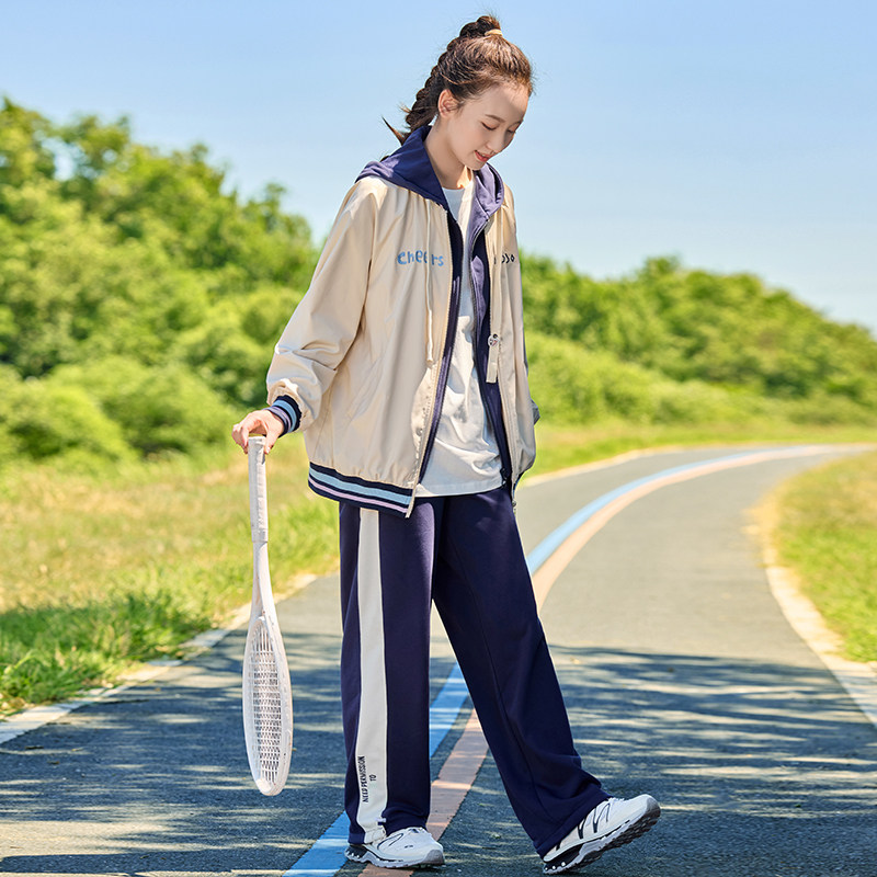 初中生秋装少女运动服套装高中学生13岁大童两件套秋季新款青少年,淘宝优惠券,粉丝福利购,淘宝优惠卷
