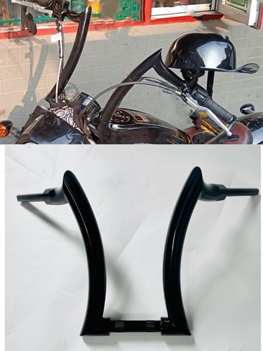 适用于印第安改装2英寸羊角车把侦察兵 侦察兵bobber改装羊角把 - 图0