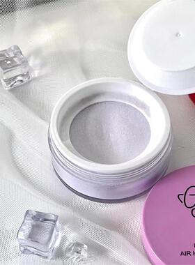 定妆散粉光透空气雾感控油