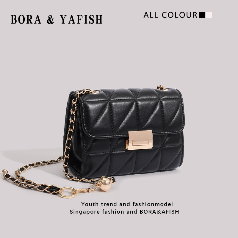 包包女2023春夏新款单肩斜挎包小方包时尚迷你小金球菱格链条包潮,淘宝优惠券,粉丝福利购,淘宝优惠卷