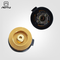 Outdoor portable split Raptor furnace head default flat gas tank to pick up gas tank conversion head card-type stove adapter