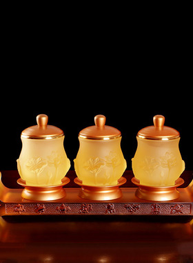 用品古法琉璃条案贡台圆通佛具