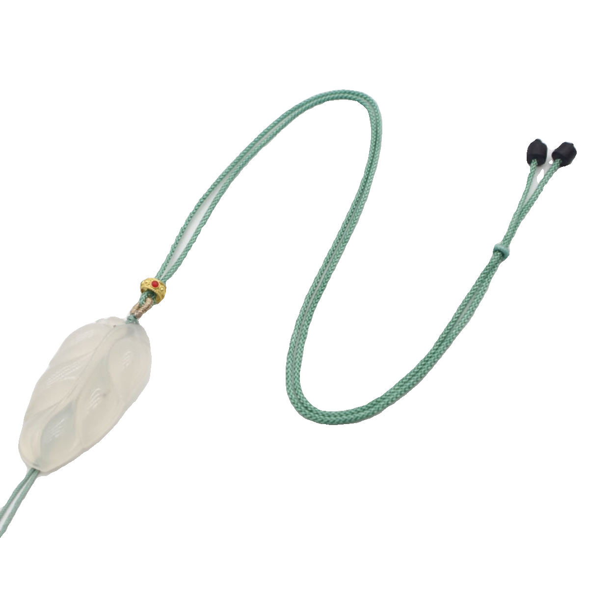 如意绳绕线白玛瑙编织吊坠挂绳diy饰品绳玉器项链绳高货藏式项链 - 图3