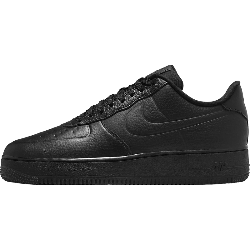 Nike耐克男鞋AIR FORCE 1空军一号全黑酷炫运动休闲鞋FB8875-001 - 图3