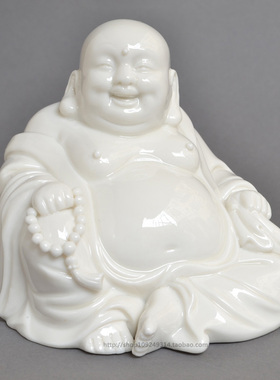 摆件陶瓷弥勒佛像家居饰品摆件