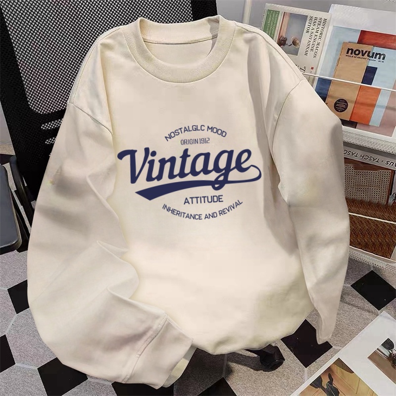 广州十三行外贸尾货~清仓潮牌ins潮牌重磅纯棉长袖t恤男女秋冬季 - 图2