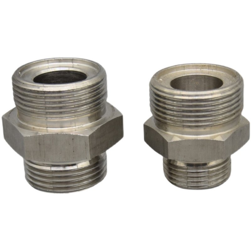 304不锈钢液压对丝984英制G组合转公制A型高压外丝高压油管转接头,淘宝优惠券,粉丝福利购,淘宝优惠卷