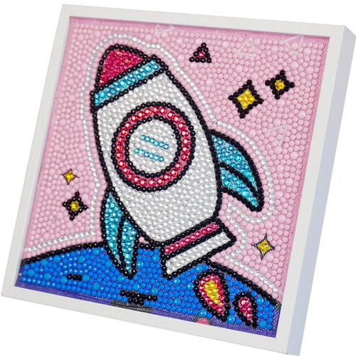 Детские наклейки, мультяшная интеллектуальная игрушка, DIY, новая коллекция, инкрустировано бриллиантами, подарок на день рождения, семейный стиль