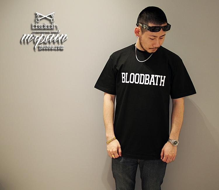 【MrPain】BLOODBATH西海岸T恤HIPHOP短袖SWAG欧美嘻哈POPPING - 图0