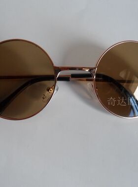 3-8圆形小孩弹簧腿金属架眼镜