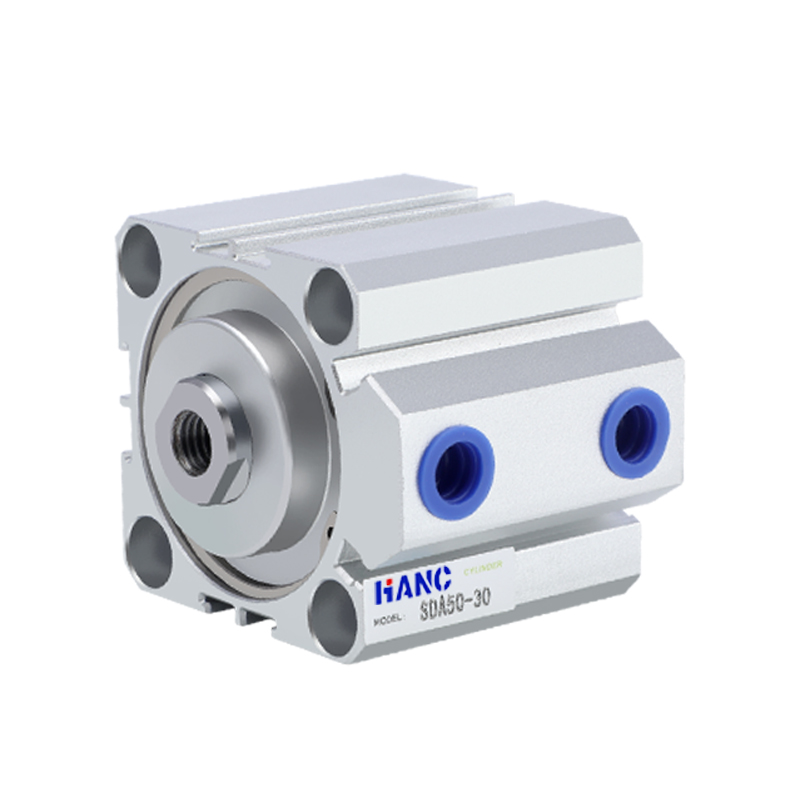 小型气动大推力SDA薄型气缸32/50/63/80/100X5X10X20X30X40X65X90 - 图3