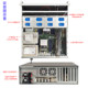 3u chassis 360 water-cooled eatx board redundant dual power supply