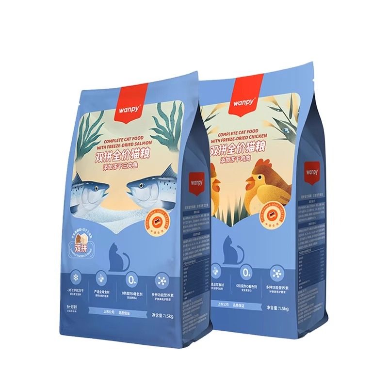 顽皮猫粮冻干双拼三文鱼鸡肉全价全期成幼猫通用营养高蛋白鲜肉,淘宝优惠券,粉丝福利购,淘宝优惠卷