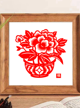 胶州剪纸纯手工剪纸非遗文化