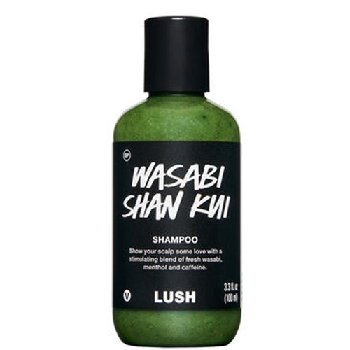 现货LUSH Wasabi芥末山葵洗发露激活毛囊控油防断发洗发水 - 图1