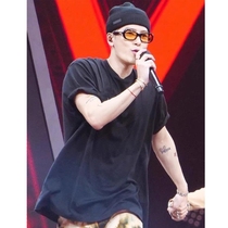 Star King Carrs Tongan T-shirt 100 hitch Summer black short sleeves Small Round Collar Bottom Blouses American Compassion