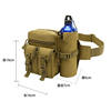 Wear-resistant and durable multi-functional outdoor sports waist bag