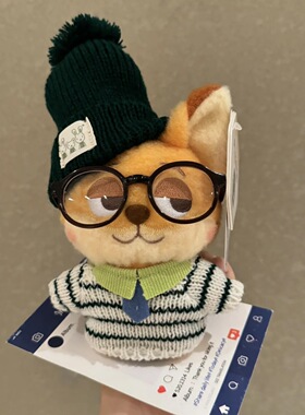 疯狂动物城狐尼克兔朱迪包挂件