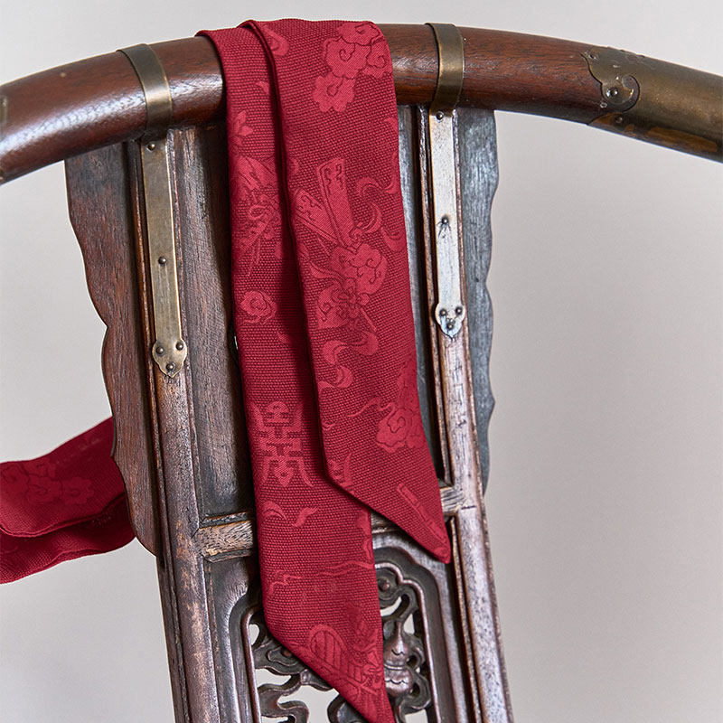 惜物国风 汉服配饰配暗纹杂宝纹仿花罗3米加长腰带布带发带四色,淘宝优惠券,粉丝福利购,淘宝优惠卷