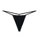 2-pack of low-waist pure cotton thin-strap thongs for girls, sexy, hot and tempting butt-revealing T-shaped double-sided large size T-pants for women