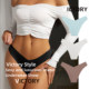 Sexy half-cover hip one-piece seamless briefs for women