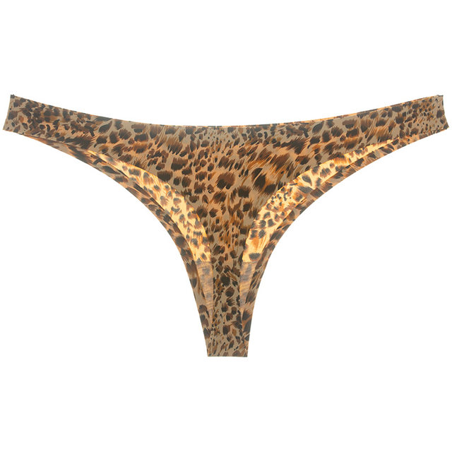 3-pack leopard print super hot sexy traceless thong for women