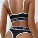 European and American sexy sports fitness yoga bra set