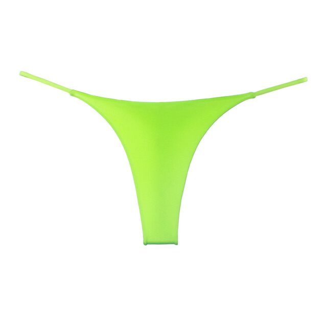 Sexy thin strap seamless sports fitness thong for women