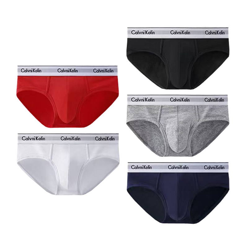 calvnikelin内裤男三角裤纯棉弹力运动大红色ixbck透气短裤头裤衩,淘宝优惠券,粉丝福利购,淘宝优惠卷
