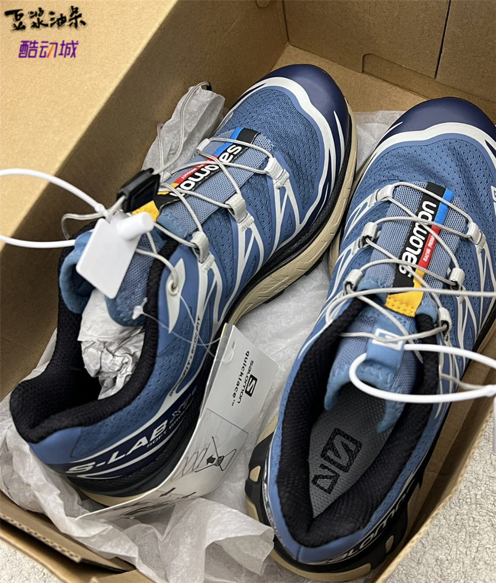 萨洛蒙 Salomon SLAB XT-6 ADV风尚千蓝户外越野复古跑鞋 473816-图0