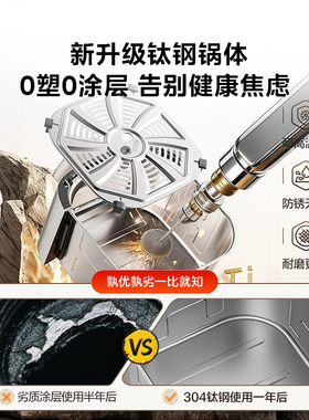 美的新风炎烤炸锅6521pro