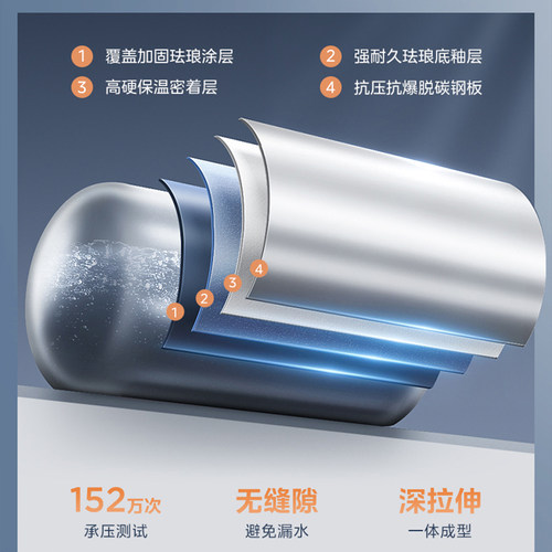 【门店同款】Midea/美的智能操控60升大容量F60-25DS5电热水器 - 图1