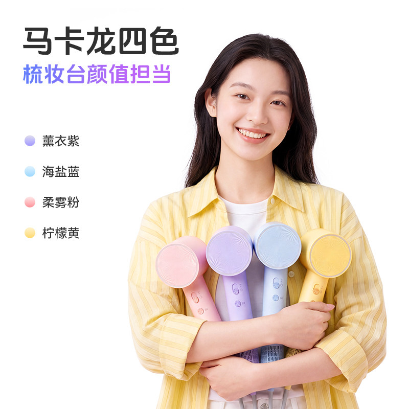 美的高速吹风机等离子护发速干大风力礼物