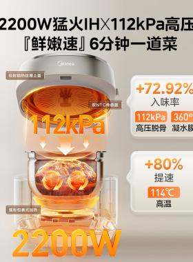 美的大鸭梨112kpa专利祛脂有钛S8
