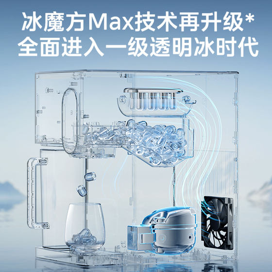 0 odor, 0 stale water, one-click ice removal, innovative fresh water reflux
