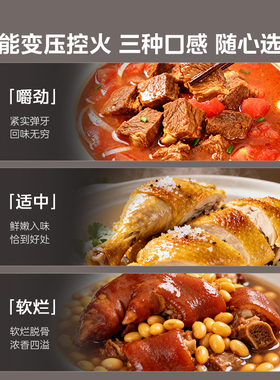 美的IH沸腾浓香316L钢釜电压力锅