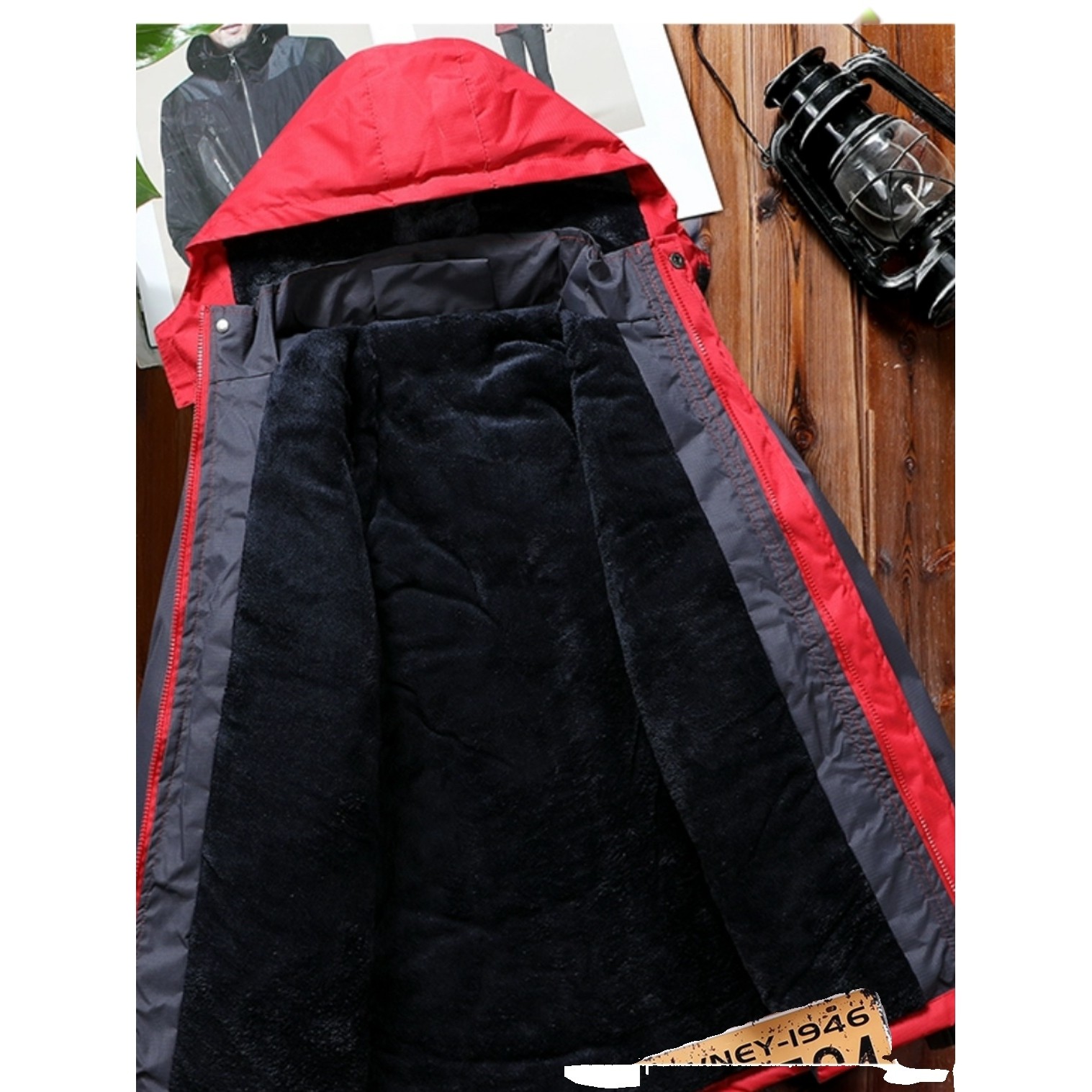 冲锋衣男加绒加厚棉袄秋冬季防风防水棉衣冬装外套防寒保暖棉服男,淘宝优惠券,粉丝福利购,淘宝优惠卷